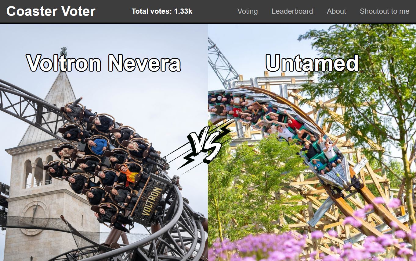 Coaster Voter